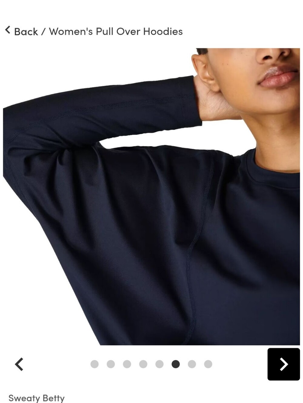 Sweaty Betty Gary Yoga Sweatshirt- XL - Picture 8 of 10